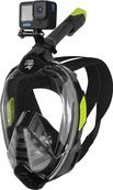 Повнолицьова маска Aqua Speed VEIFA ZX 9857 чорний, жовтий S/M (554-38). Зображення №5