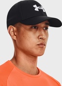 Кепка Under Armour M BLITZING LOW ADJ черный One Size (1376701-001). Изображение №2