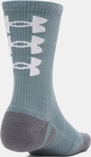 Шкарпетки Under Armour Perf Tech Nov 3pk Crew бірюзовий, білий, помаранчевий MD (1379515-587). Зображення №3 Шкарпетки Under Armour Perf Tech Nov 3pk Crew бірюзовий, білий, помаранчевий MD (1379515-587). Зображення №3