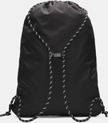 Рюкзак Under Armour Hustle Sackpack 22L черный 39 х 53 х 7 см (6000519-001). Изображение №2 Рюкзак Under Armour Hustle Sackpack 22L черный 39 х 53 х 7 см (6000519-001). Изображение №2