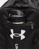 Рюкзак Under Armour Hustle Sackpack 22L черный 39 х 53 х 7 см (6000519-001). Изображение №3 Рюкзак Under Armour Hustle Sackpack 22L черный 39 х 53 х 7 см (6000519-001). Изображение №3