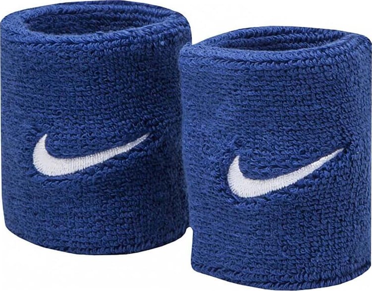 Напульсники Nike SWOOSH CLASSIC WRISTBANDS 2PK синій One Size (N.101.2405.400.OS) Напульсники Nike SWOOSH CLASSIC WRISTBANDS 2PK синій One Size (N.101.2405.400.OS)