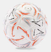М'яч футбольний Joma EGEO II білий, кораловий 4 (401413.268). Зображення №3 М'яч футбольний Joma EGEO II білий, кораловий 4 (401413.268). Зображення №3