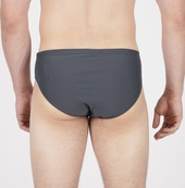 Плавки-сліпи для чоловіків Arena OPENINGS SWIM BRIEFS сірий, білий Чол 85 (008065-501). Зображення №3