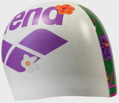 Шапки для плавания Arena HD CAP белый, мультиколор One Size (005572-242). Изображение №3 Шапки для плавания Arena HD CAP белый, мультиколор One Size (005572-242). Изображение №3