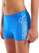 Плавки-шорти для хлопчиків Arena LOGO SWIM SHORT блакитний дитячий 164 см (010349-508). Зображення №4