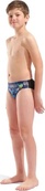 Плавки-слипы для мальчиков Arena CANDIES SWIM BRIEFS черный, мультиколор детский 140 см (010301-550). Изображение №3
