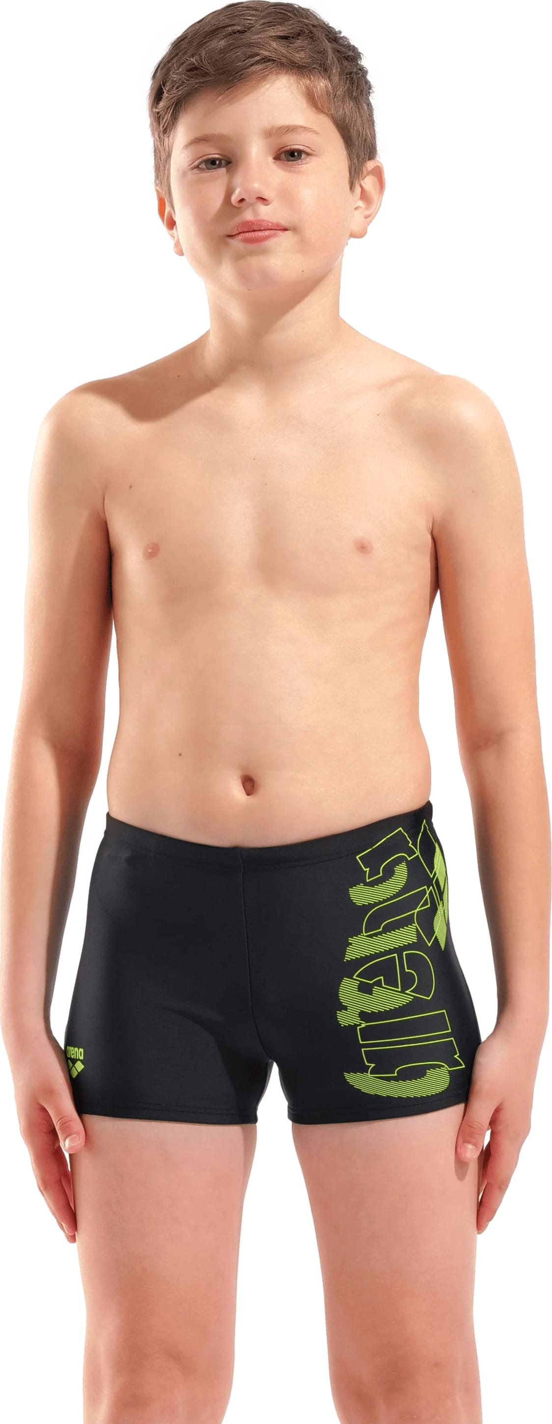 Плавки-шорти для хлопчиків Arena TALES SWIM SHORT чорний, жовтий дитячий 140 см (009087-506) Плавки-шорти для хлопчиків Arena TALES SWIM SHORT чорний, жовтий дитячий 140 см (009087-506)