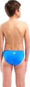 Плавки-сліпи для хлопчиків Arena POSEIDONIA SWIM BRIEFS блакитний, жовтий дитячий 128 см (009009-806). Зображення №5 Плавки-сліпи для хлопчиків Arena POSEIDONIA SWIM BRIEFS блакитний, жовтий дитячий 128 см (009009-806). Зображення №5