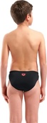 Плавки-сліпи для хлопчиків Arena POSEIDONIA SWIM BRIEFS чорний, кораловий дитячий 128 см (009009-504). Зображення №2 Плавки-сліпи для хлопчиків Arena POSEIDONIA SWIM BRIEFS чорний, кораловий дитячий 128 см (009009-504). Зображення №2