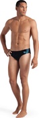Плавки-сліпи для чоловіків Arena OPENINGS SWIM BRIEFS чорний, синій Чол 80 (008065-580). Зображення №3