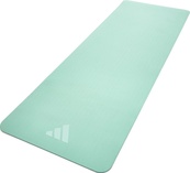 Килимок для йоги Adidas Double Sided Yoga Mat ментоловий, сірий 176 х 61 х 0,6 см (ADYG-10400BLM-NL). Изображение №2 Килимок для йоги Adidas Double Sided Yoga Mat ментоловий, сірий 176 х 61 х 0,6 см (ADYG-10400BLM-NL). Изображение №2