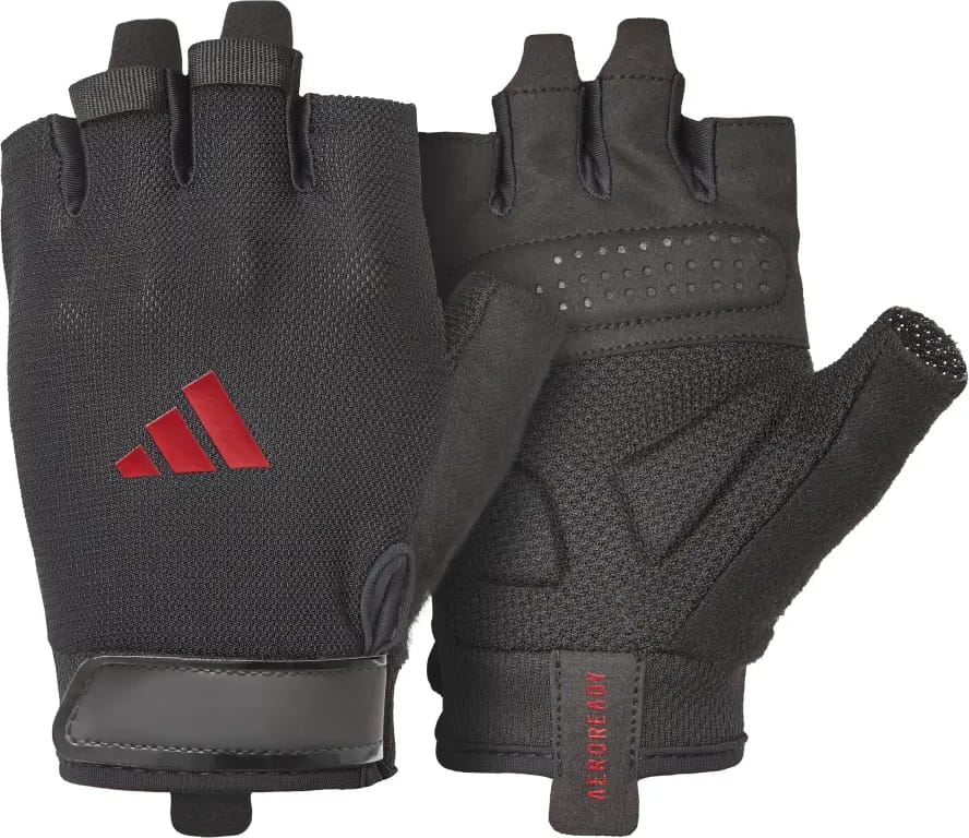 Рукавички для тренировок Adidas Essential Training Gloves черный, красный XL (ADGB-15004RD) Рукавички для тренировок Adidas Essential Training Gloves черный, красный XL (ADGB-15004RD)