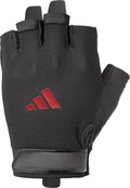 Рукавички для тренировок Adidas Essential Training Gloves черный, красный XL (ADGB-15004RD). Изображение №5 Рукавички для тренировок Adidas Essential Training Gloves черный, красный XL (ADGB-15004RD). Изображение №5
