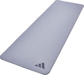 Килимок для йоги Adidas Premium Yoga Mat сірий 176 х 61 х 0,5 см (ADYG-10300SV). Зображення №2 Килимок для йоги Adidas Premium Yoga Mat сірий 176 х 61 х 0,5 см (ADYG-10300SV). Зображення №2