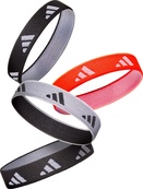 Гумки для волосся Adidas Hair Ties чорний, білий, червоний Жін One Size (ADAC-16210). Зображення №2 Гумки для волосся Adidas Hair Ties чорний, білий, червоний Жін One Size (ADAC-16210). Зображення №2