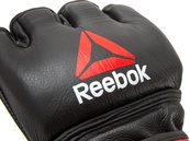 Перчатки для тренировок Reebok MMA Gloves Leather черный, красный S (RSCB-10310RDBK). Изображение №3