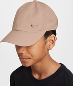 Кепка Nike K NK DF CLUB CAP US CB MTSWSH бежевый Детский One Size (FB5064-200). Изображение №2 Кепка Nike K NK DF CLUB CAP US CB MTSWSH бежевый Детский One Size (FB5064-200). Изображение №2