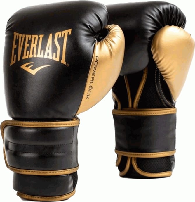 Боксерські рукавиці EVERLAST POWERLOCK 2R TRAINING GLOVE чорний, золотий Уні 16 унцій (P00002665) Боксерські рукавиці EVERLAST POWERLOCK 2R TRAINING GLOVE чорний, золотий Уні 16 унцій (P00002665)