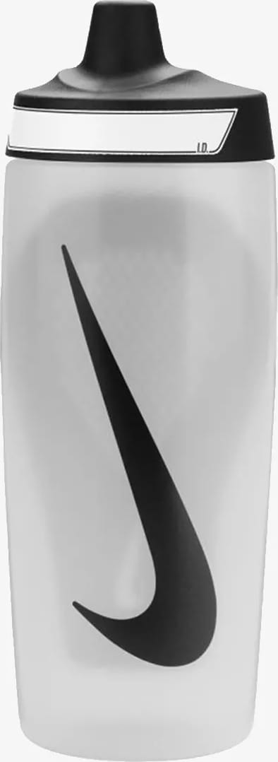 Пляшка Nike REFUEL BOTTLE GRIP 18 OZ білий, чорний 532 мл (N.100.9955.173.18) Пляшка Nike REFUEL BOTTLE GRIP 18 OZ білий, чорний 532 мл (N.100.9955.173.18)