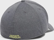 Кепка Under Armour M BLITZING LOW STR серая L/XL (1376700-025). Изображение №3