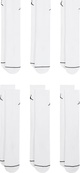 Носки Nike U J ED CUSH PLY CREW 6PR - 144 белый 38-42 (HV6228-100). Изображение №4 Носки Nike U J ED CUSH PLY CREW 6PR - 144 белый 38-42 (HV6228-100). Изображение №4