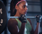 Перчатки для тренировок Adidas Essential Training Gloves черный, белый L (ADGB-15003AB). Изображение №7 Перчатки для тренировок Adidas Essential Training Gloves черный, белый L (ADGB-15003AB). Изображение №7