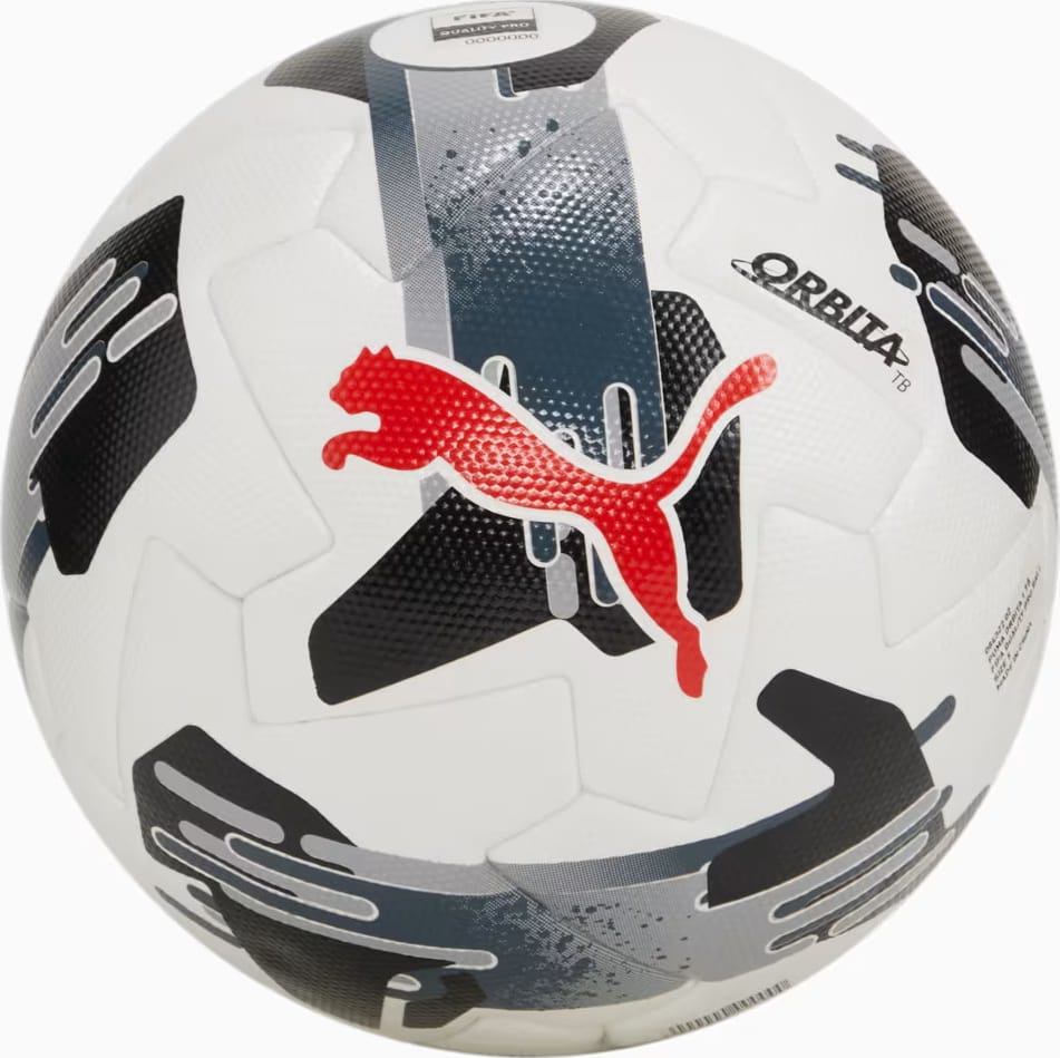 М'яч футбольний Puma Orbita 1 TB FIFA QUnder Armourlity Pro білий, чорний, червоний 5 (084322-02) М'яч футбольний Puma Orbita 1 TB FIFA QUnder Armourlity Pro білий, чорний, червоний 5 (084322-02)