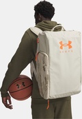 Сумка Under Armour Contain Duo MD BP Duffle 50L бежевий 60 x 47 x 30 см (1381919-289). Зображення №4 Сумка Under Armour Contain Duo MD BP Duffle 50L бежевий 60 x 47 x 30 см (1381919-289). Зображення №4