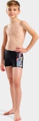 Плавки для мальчиков Arena LIT LOGO SWIM SHORT черный 152 см (010692-550). Изображение №2