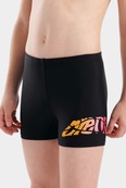 Плавки для хлопчиків Arena LETTERING SWIM SHORT чорний 116 см (010864-500). Зображення №3