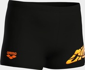 Плавки для хлопчиків Arena LETTERING SWIM SHORT чорний 140 см (010864-500). Зображення №8