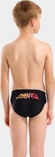 Плавки для хлопчиків Arena LETTERING SWIM BRIEFS чорний 128 см (010865-500). Зображення №4