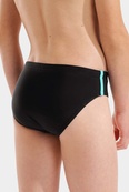 Плавки для хлопчиків Arena SWIM BRIEFS SOLID чорний, жовтий 152 см (008371-583). Зображення №5