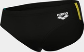 Плавки для хлопчиків Arena SWIM BRIEFS SOLID чорний, жовтий 164 см (008371-583). Зображення №6