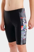 Плавки для мальчиков Arena LIT LOGO SWIM JAMMER черный 152 см (010693-550). Изображение №3