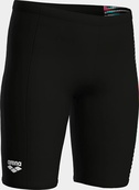 Плавки для хлопчиків Arena LIT LOGO SWIM JAMMER чорний 128 см (010693-550). Зображення №8