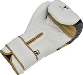 Боксерські рукавиці RDX BOXING GLOVES BGR-F7 білий, золотий 8 унцій (BGR-F7GL). Зображення №4 Боксерські рукавиці RDX BOXING GLOVES BGR-F7 білий, золотий 8 унцій (BGR-F7GL). Зображення №4