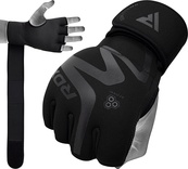 Тренировочные перчатки RDX GRAPPLING GLOVES NEOPRENE T15 черный S (GGN-T15MB). Изображение №2 Тренировочные перчатки RDX GRAPPLING GLOVES NEOPRENE T15 черный S (GGN-T15MB). Изображение №2