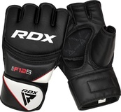 Тренувальні рукавиці RDX GRAPPLING GLOVES NEW MODEL чорний, білий S (GGR-F12B). Зображення №5 Тренувальні рукавиці RDX GRAPPLING GLOVES NEW MODEL чорний, білий S (GGR-F12B). Зображення №5