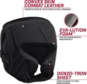 Шлем RDX HEAD GUARD T15 черный S (HGR-T15MB). Изображение №5 Шлем RDX HEAD GUARD T15 черный S (HGR-T15MB). Изображение №5