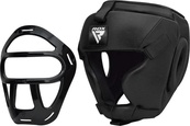 Шолом RDX HEAD GUARD GRILL T1 чорний S (HGR-T1FB). Зображення №6 Шолом RDX HEAD GUARD GRILL T1 чорний S (HGR-T1FB). Зображення №6