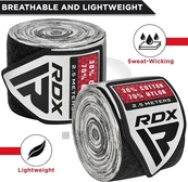 Бинты RDX HAND WRAPS 2.5 METER серый 2,5 м (HWJ-CG). Изображение №2 Бинты RDX HAND WRAPS 2.5 METER серый 2,5 м (HWJ-CG). Изображение №2
