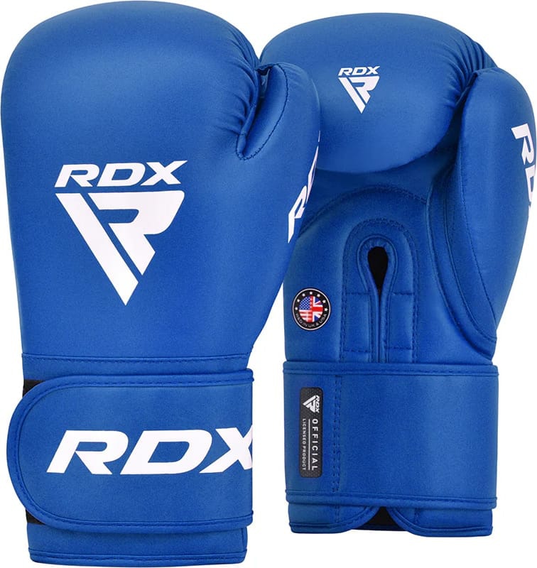Боксерские перчатки RDX BOXING GLOVES AS2 синие 10 унций (BGR-AS2U) Боксерские перчатки RDX BOXING GLOVES AS2 синие 10 унций (BGR-AS2U)