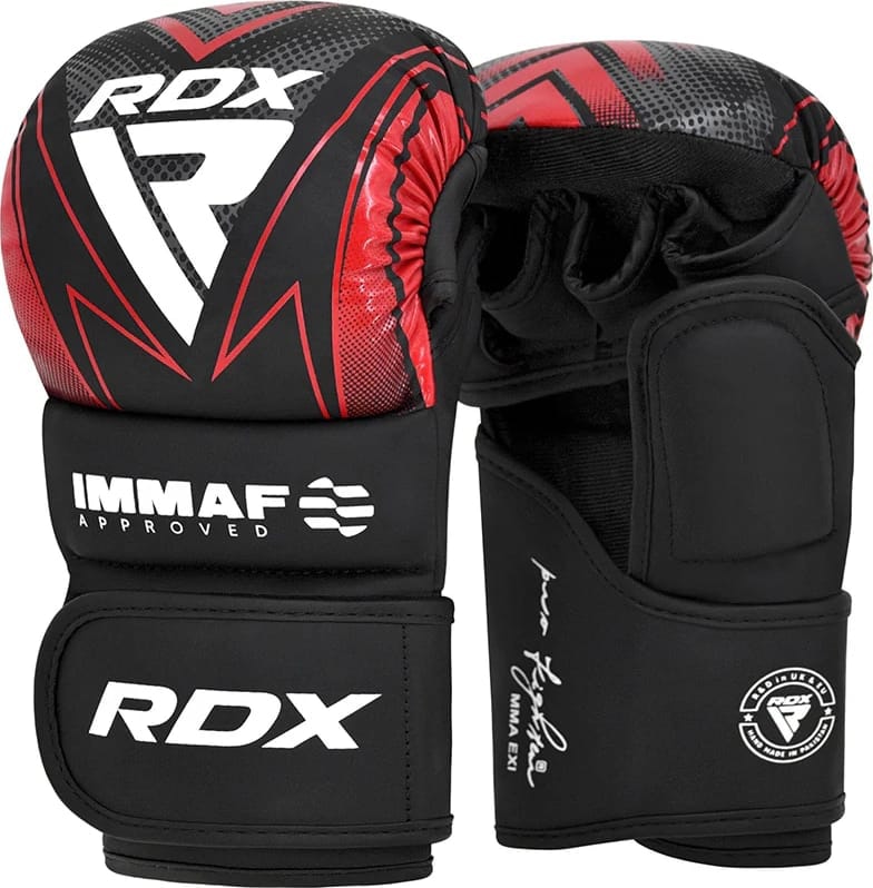 Боксерские перчатки RDX GRAPPLING GLOVES SHOOTER IMMAF-1 черный, красный XL (GSR-IMF-1R) Боксерские перчатки RDX GRAPPLING GLOVES SHOOTER IMMAF-1 черный, красный XL (GSR-IMF-1R)
