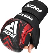Боксерские перчатки RDX GRAPPLING GLOVES SHOOTER IMMAF-1 черный, красный XXL (GSR-IMF-1R). Изображение №2 Боксерские перчатки RDX GRAPPLING GLOVES SHOOTER IMMAF-1 черный, красный XXL (GSR-IMF-1R). Изображение №2