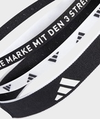 Повязки на голову Adidas HEADBAN NEW 3PK черный, белый One Size. Изображение №3