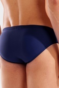 Плавки-сліпи для чоловіків Arena DOUBLE GRAPHIC SWIM BRIEFS темно-синій, помаранчевий 80. Зображення №5 Плавки-сліпи для чоловіків Arena DOUBLE GRAPHIC SWIM BRIEFS темно-синій, помаранчевий 80. Зображення №5