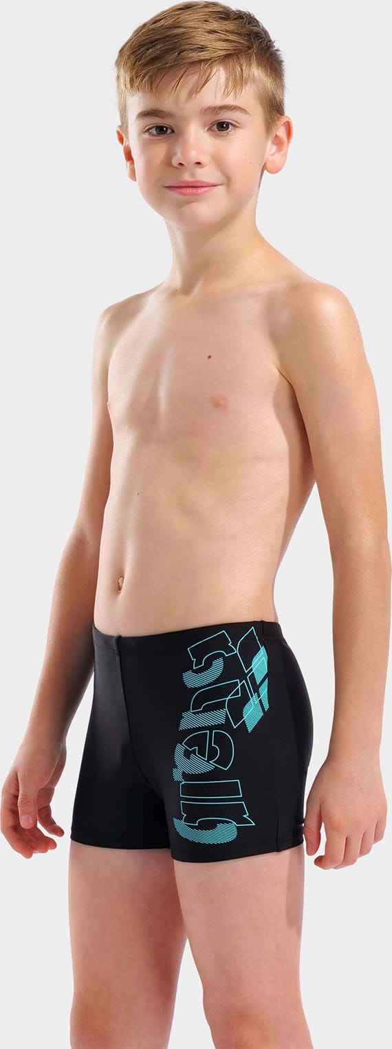 Плавки-шорты для мальчиков Arena TALES SWIM SHORT черный, бирюзовый 128 см Плавки-шорты для мальчиков Arena TALES SWIM SHORT черный, бирюзовый 128 см