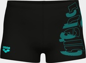 Плавки-шорты для мальчиков Arena TALES SWIM SHORT черный, бирюзовый 116 см. Изображение №7 Плавки-шорты для мальчиков Arena TALES SWIM SHORT черный, бирюзовый 116 см. Изображение №7